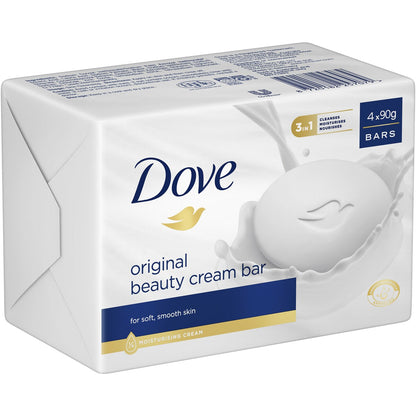 Dove Beauty Cream Bar Original 4 X 90 G