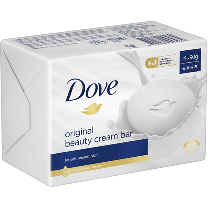 Dove Beauty Bar Original 90g X 4 Pack