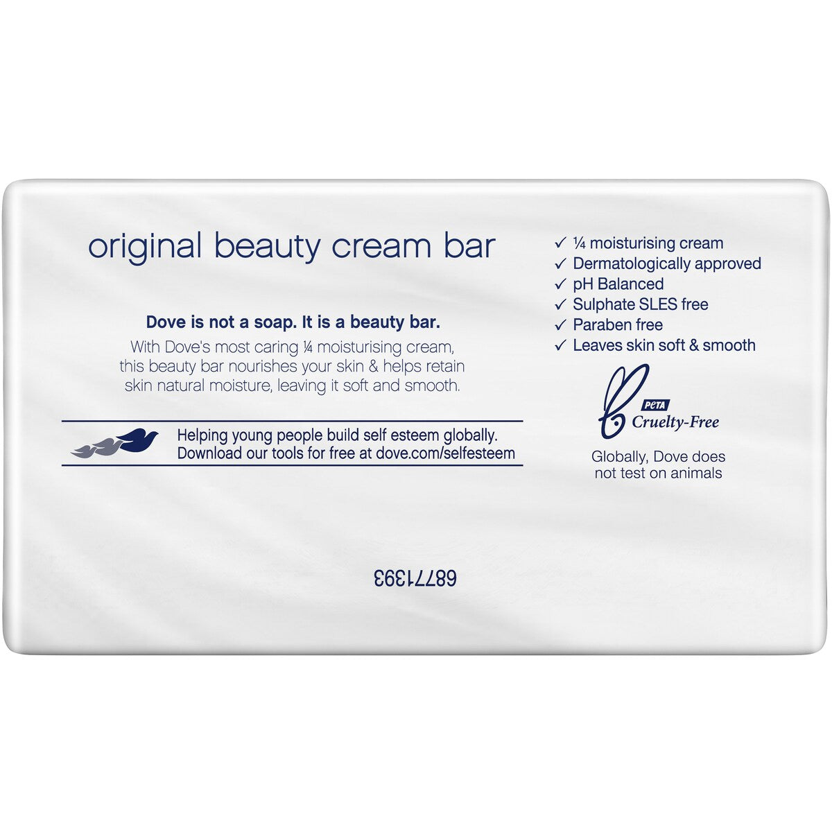 Dove Beauty Cream Bar Original 4 X 90 G
