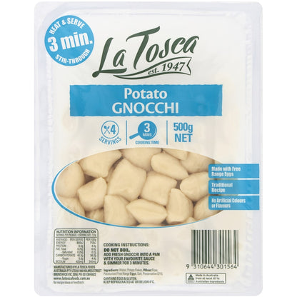 La Tosca Fresh Pasta Potato Gnocchi 500g