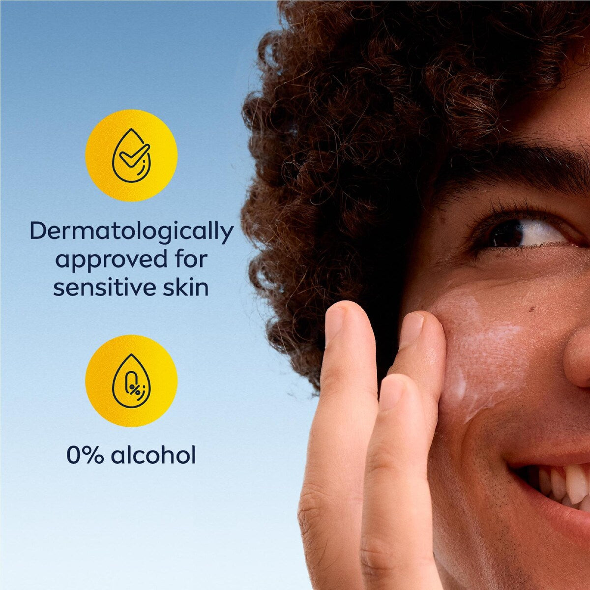 Nivea Men Sensitive Protective Face Moisturiser Cream With Spf15 75ml