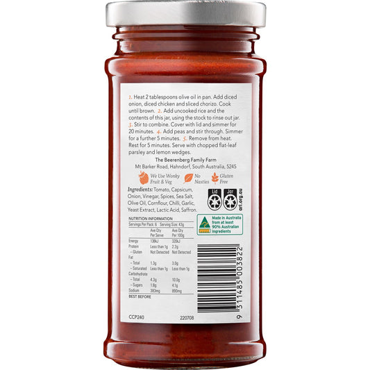 Beerenberg Chicken Chorizo Paella 240mL