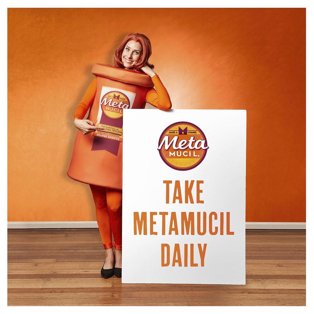 Metamucil Orange Smooth Fibre Powder 114 Doses 673g