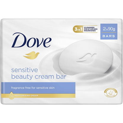Dove Beauty Bar Sensitive 90g X 2 Pack