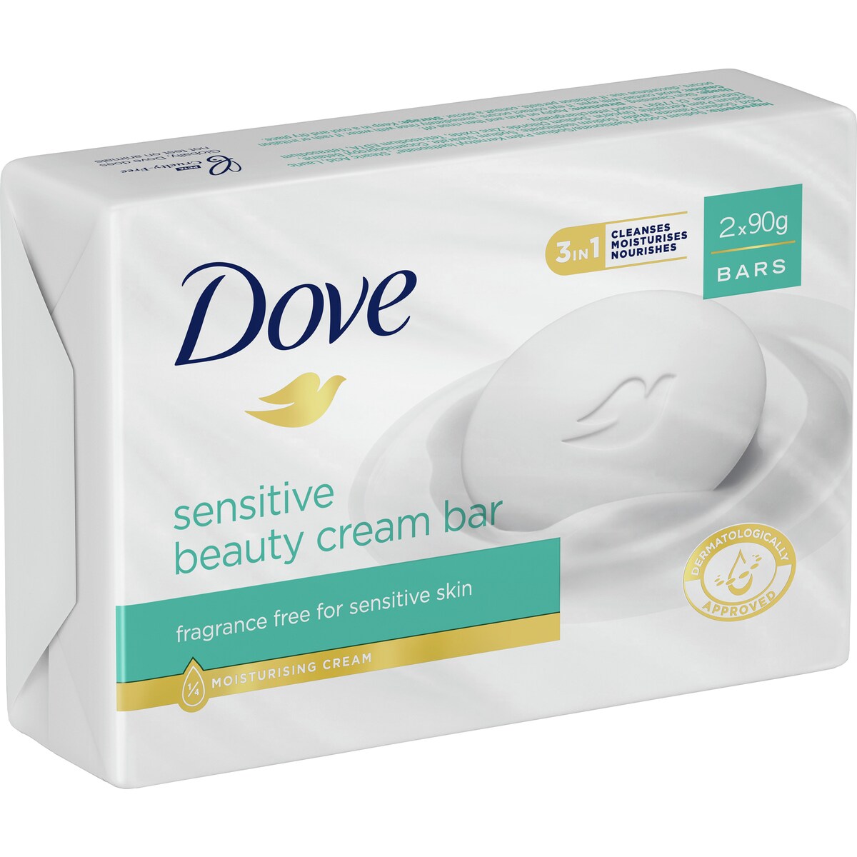 Dove Beauty Cream Bar Sensitive 2 X 90 G