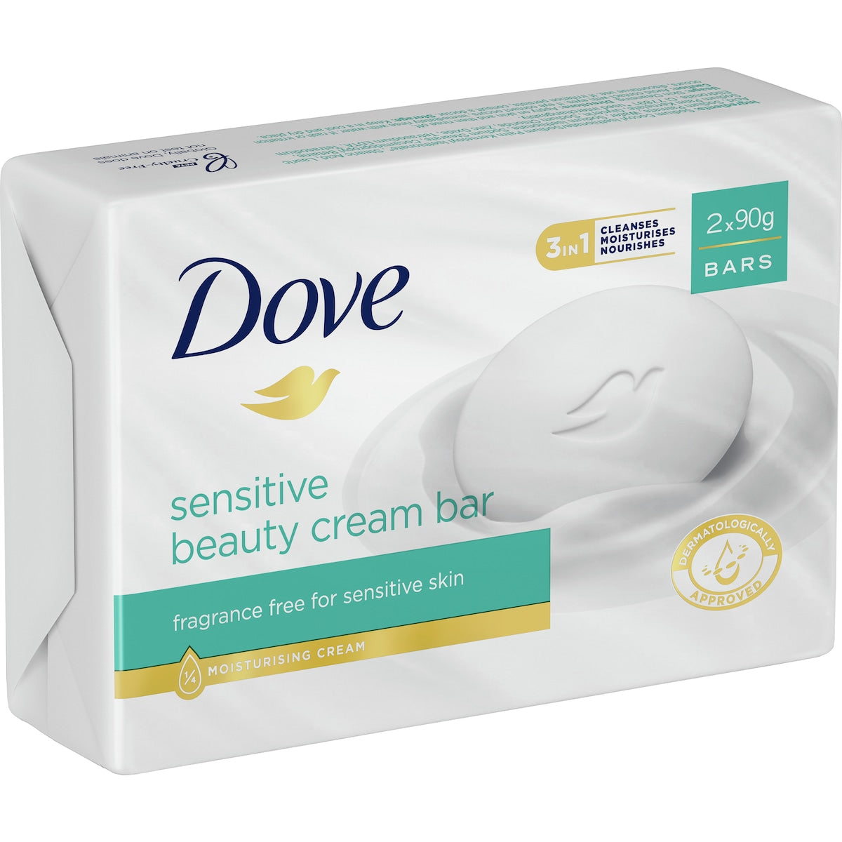 Dove Beauty Bar Sensitive 90g X 2 Pack