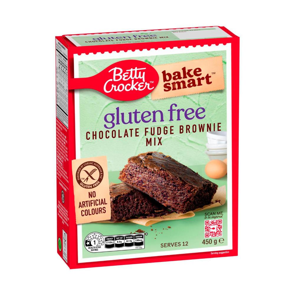 Betty Crocker Bake Smart Gluten Free Chocolate Fudge Brownie Mix - 450g
