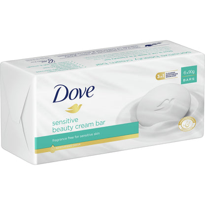 Dove Beauty Bar Sensitive 90g X 6 Pack
