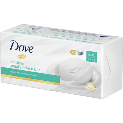 Dove Beauty Cream Bar Sensitive 6 X 90 G