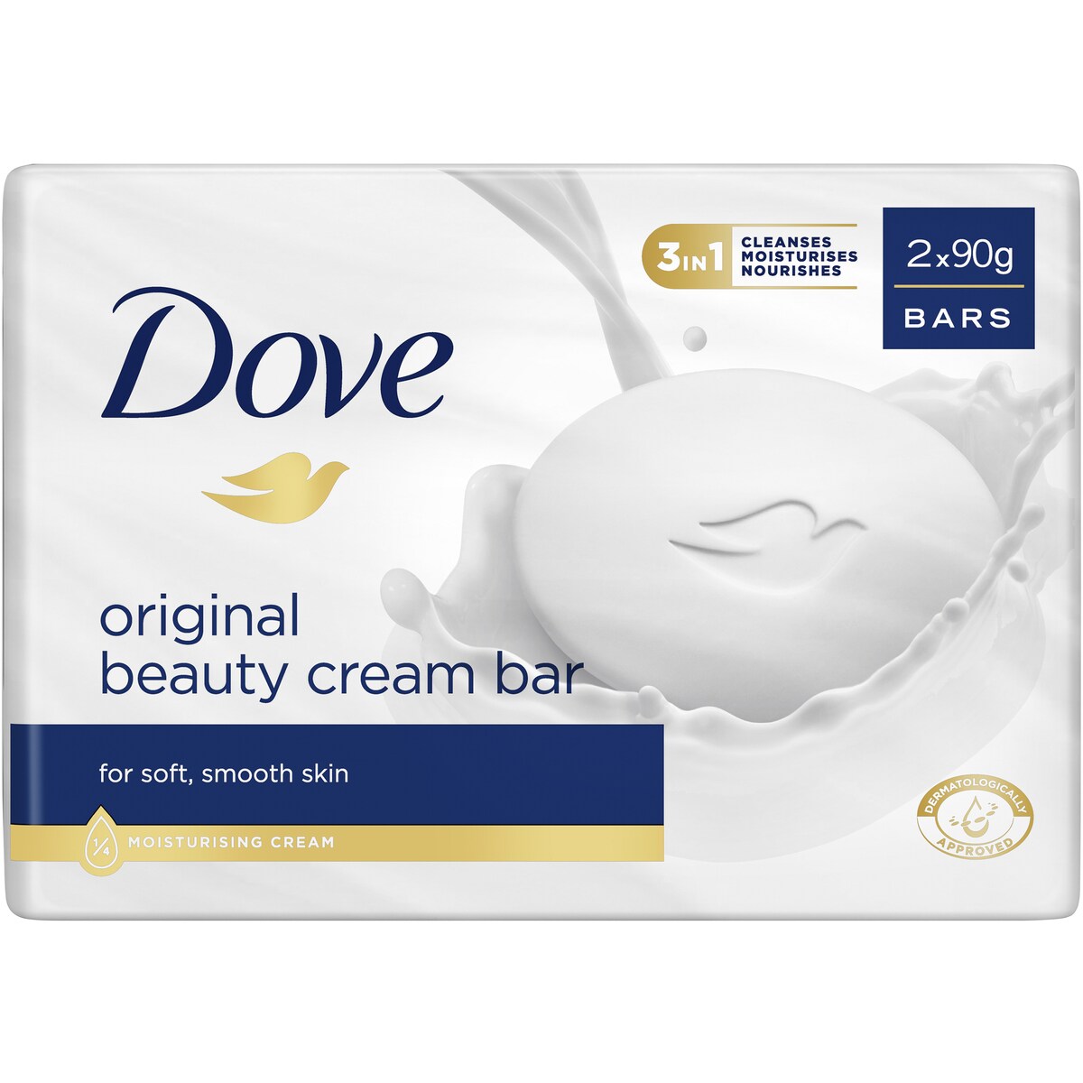 Dove Beauty Cream Bar Original 2 X 90 G