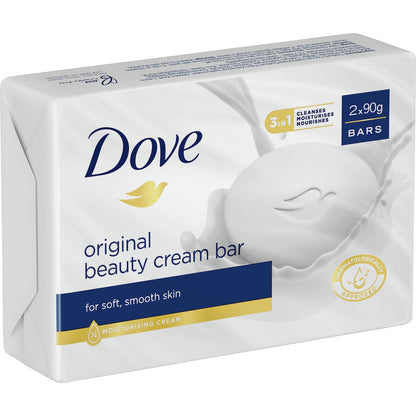 Dove Beauty Bar Original 90g X 2 Pack