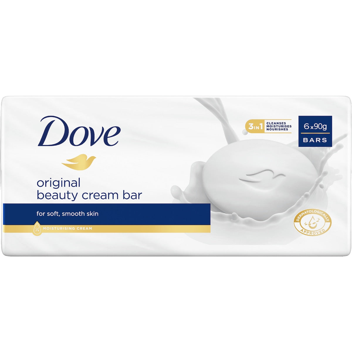 Dove Beauty Bar Original 90g X 6 Pack