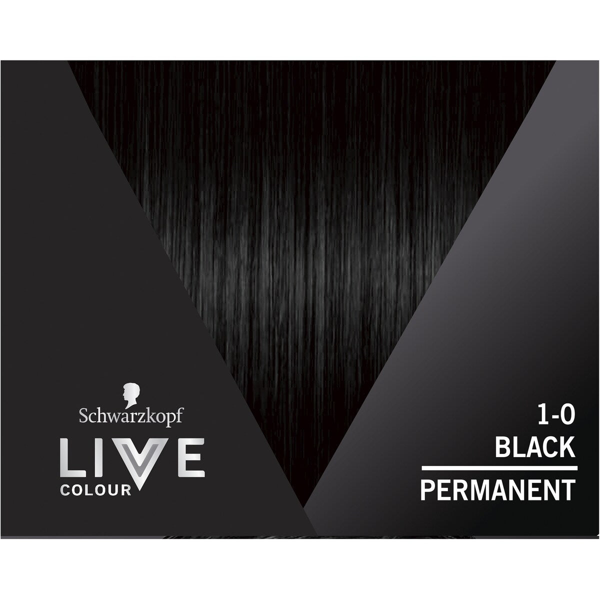 Schwarzkopf Live Colour Black Hair Dye 1-0 Black Permanent each