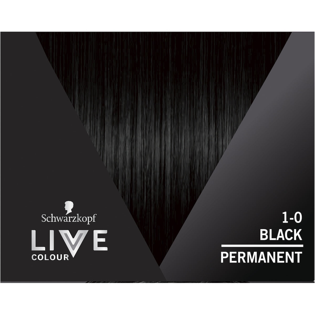 Schwarzkopf Live Colour Permanent Hair Dye Black Each