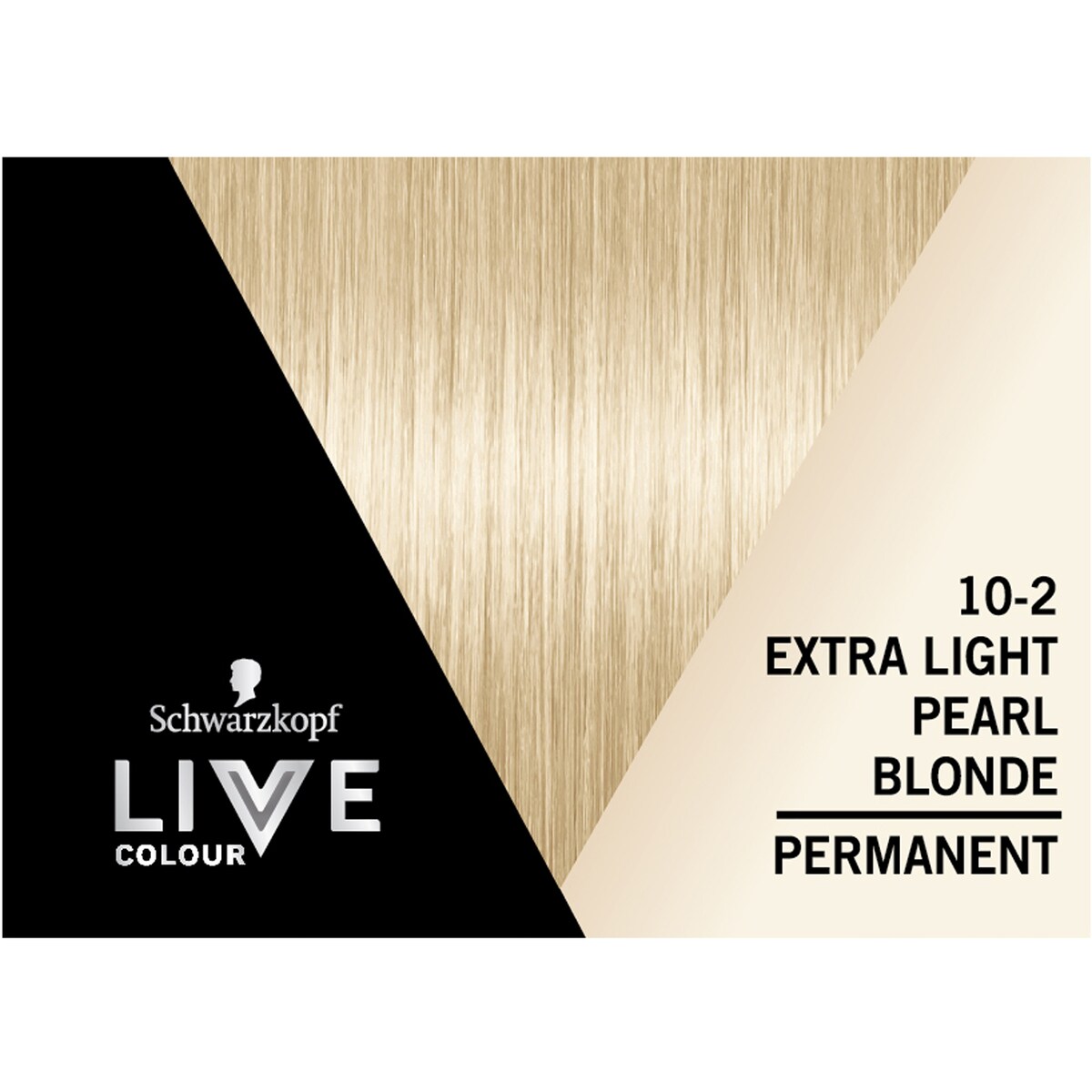 Schwarzkopf Live Colour Blonde Hair Dye Light Pearl Blonde Permanent each
