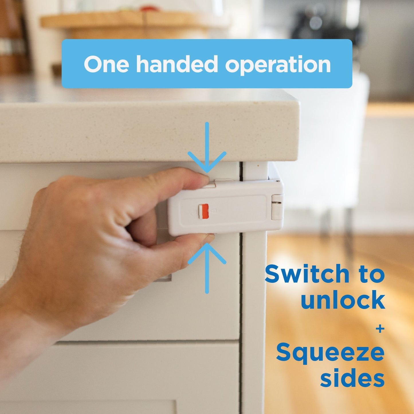 Perma Child Safety Ultimate Corner and Appliance Lock - 4 Pack