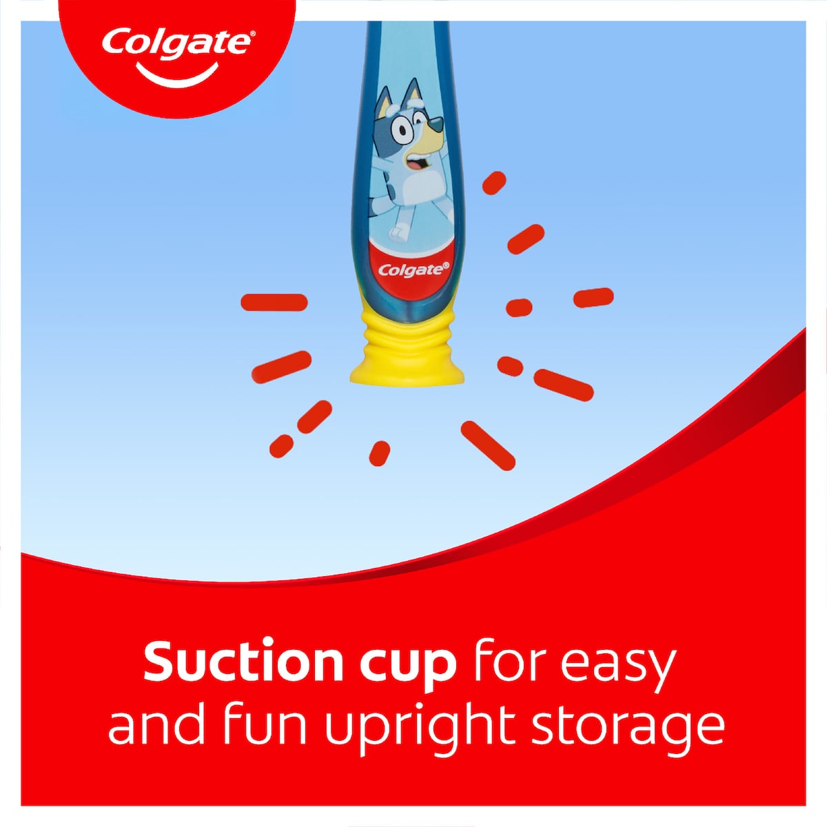 Colgate Bluey Kids Toothbrush 2-5 Years Each