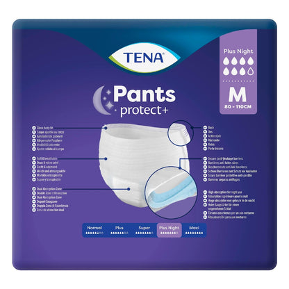 Tena Incontinence Pants Plus Night Size M 12 Pack
