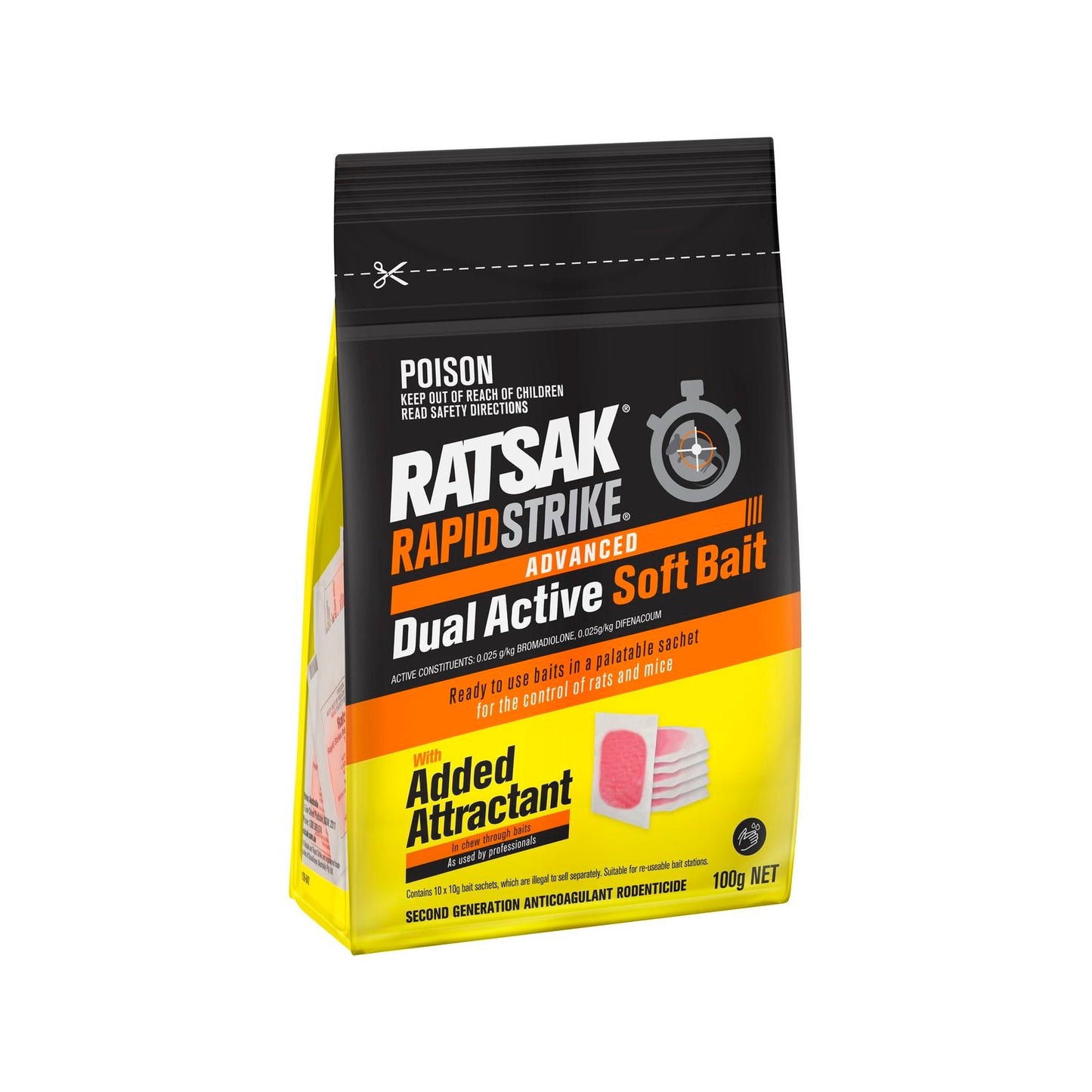 Ratsak Rapid Strike - 100g