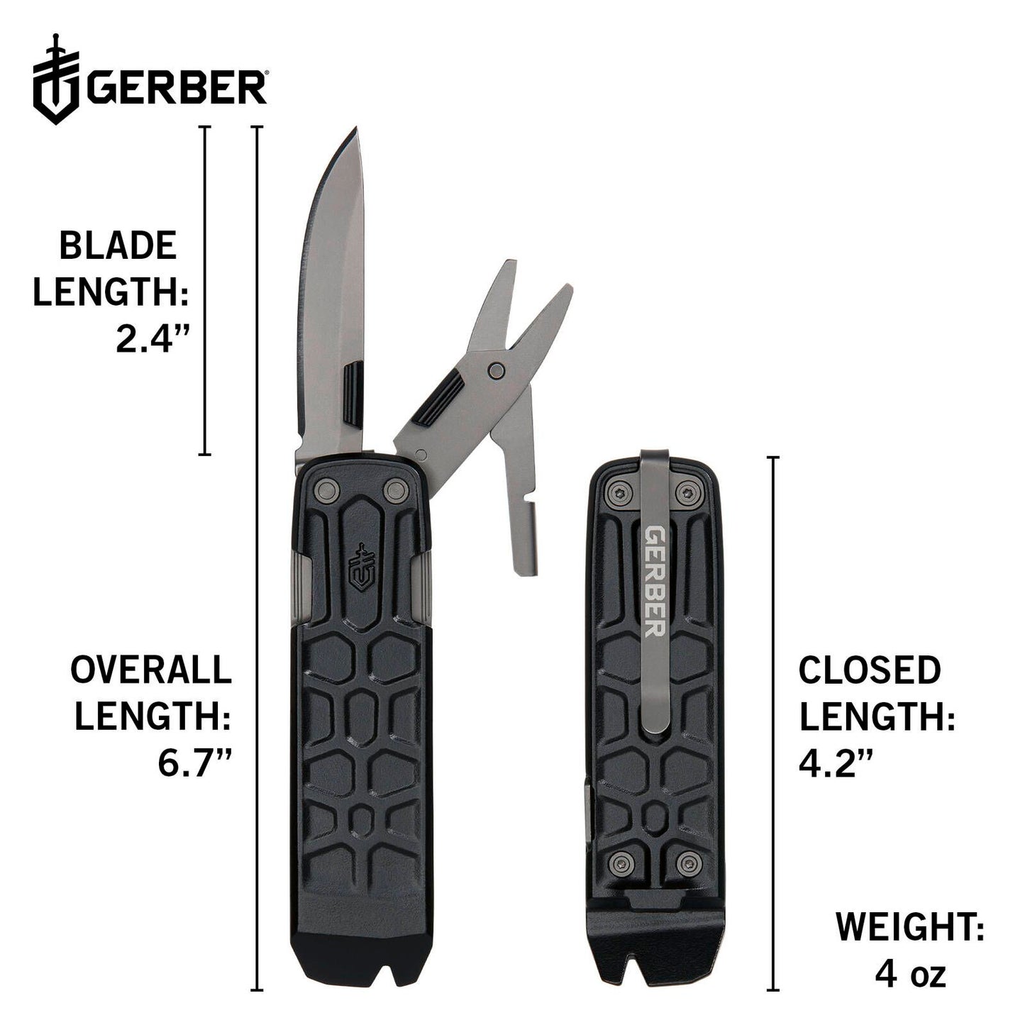 Gerber Lockdown Slim Pry Multi Tool - 5195071
