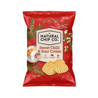 Natural Chip Co. Chips Swt Chilli Sour Crm - 175 GRAM
