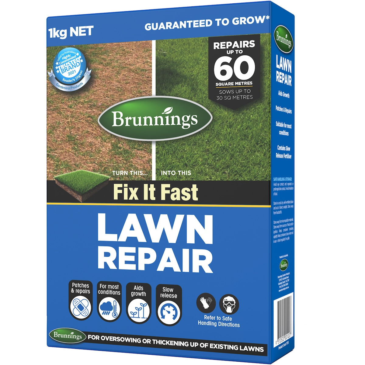 Brunnings Lawn Repair Lawn Seed 1kg