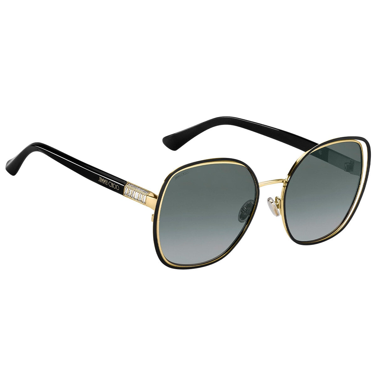 Jimmy Choo Dodie/S Women's Sunglasses Black Gold