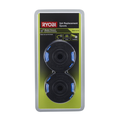 Ryobi Replacement Spools - 2 Pack