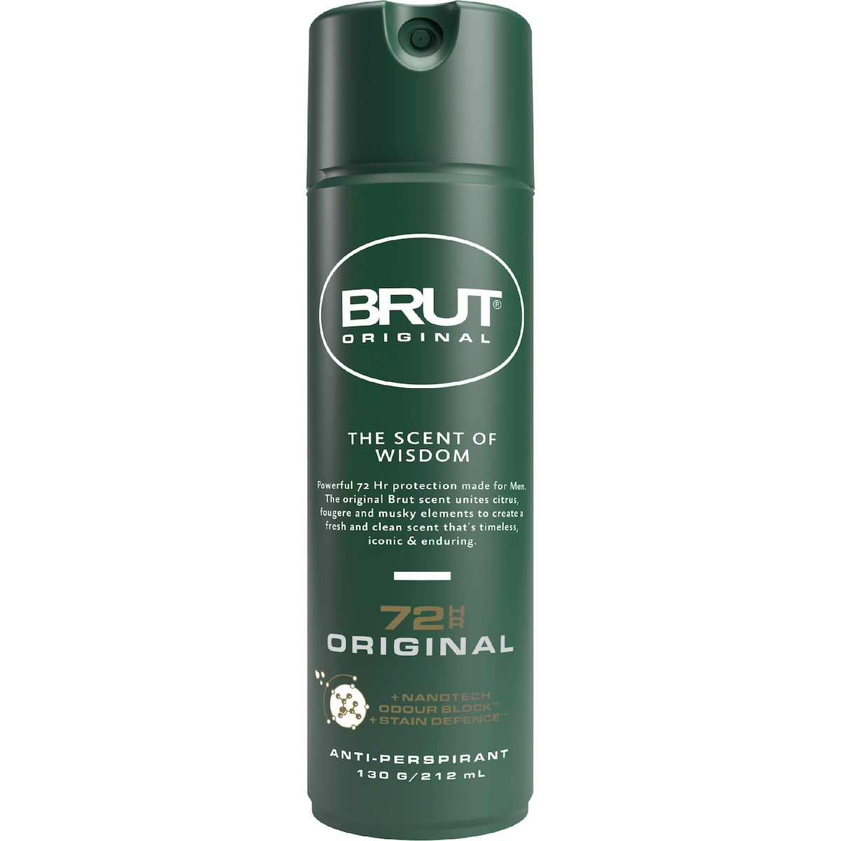 Brut Original 72Hr Antiperspirant 130g