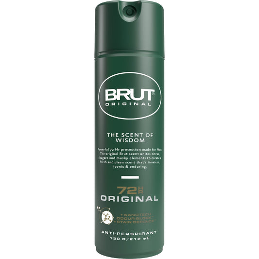 Brut Original 72Hr Antiperspirant 130g