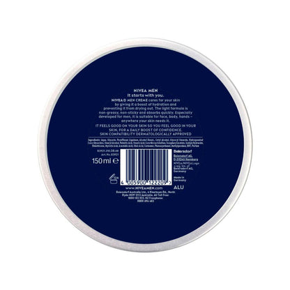 Nivea Men Creme Tin Face Body & Hands - 150mL