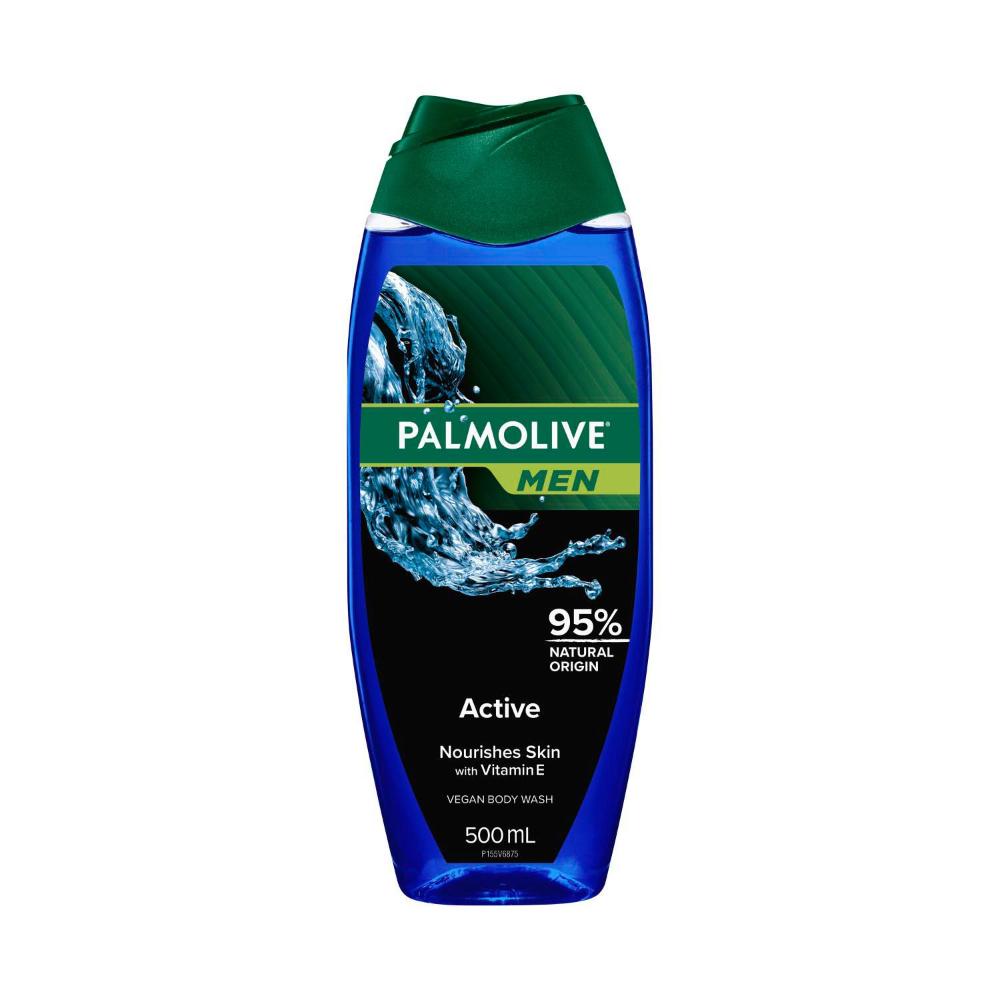 Palmolive Body Wash Mens Active - 500mL