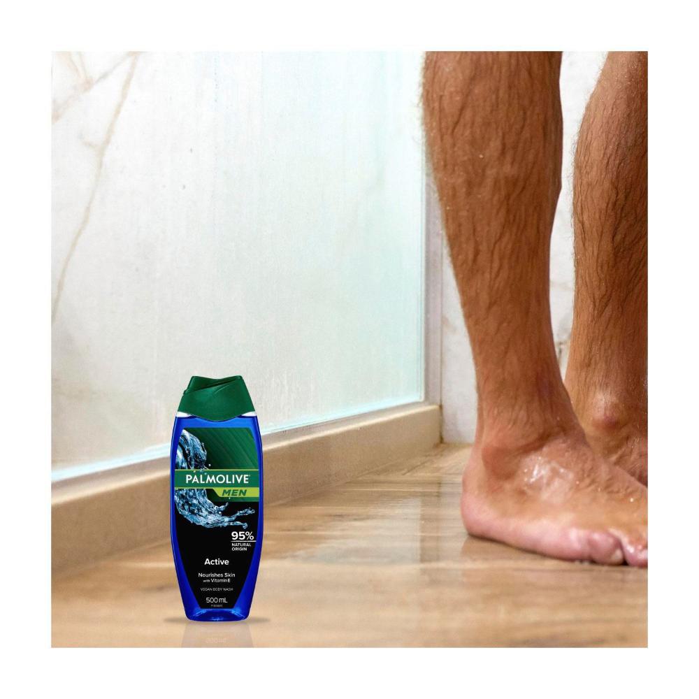 Palmolive Body Wash Mens Active - 500mL