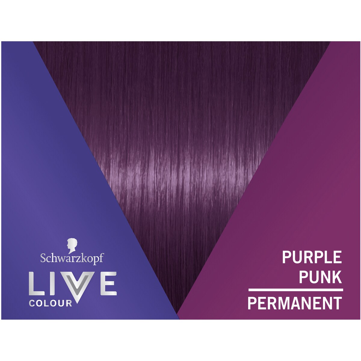 Schwarzkopf Live Colour Purple Hair Dye Purple Punk Permanent each