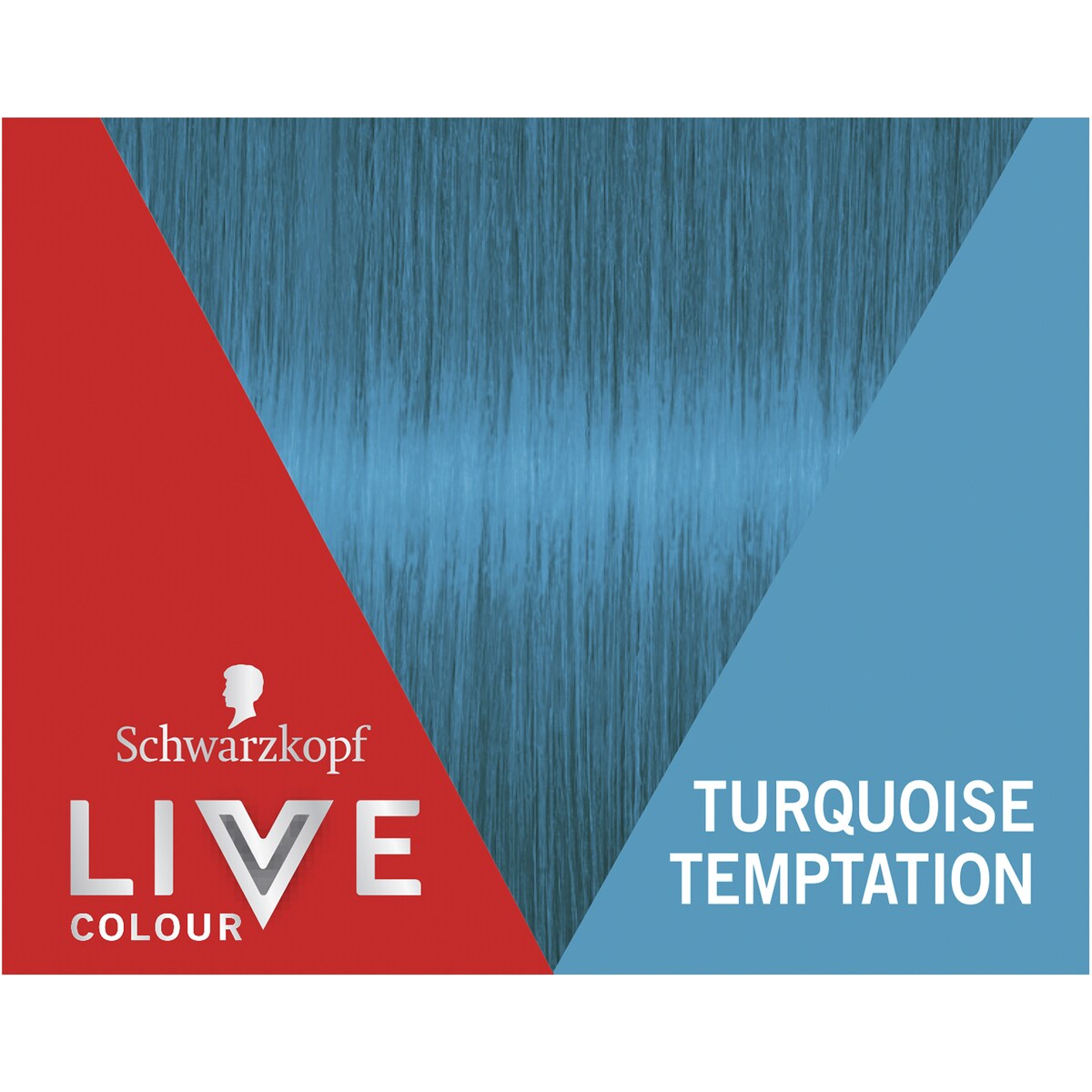Schwarzkopf Live Colour Blue Hair Dye Turquoise Semi Permanent each
