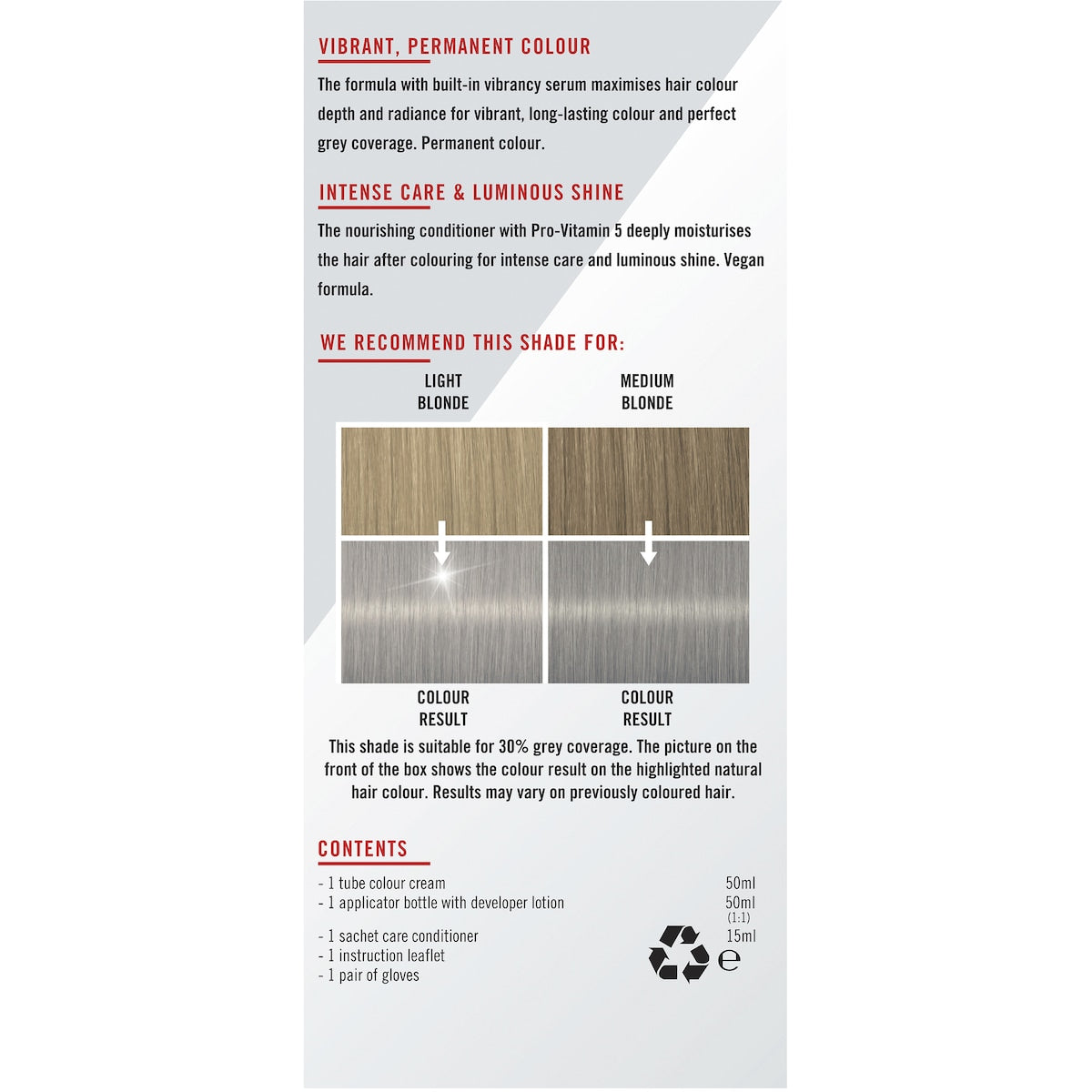 Schwarzkopf Live Colour Permanent Hair Dye Silver Storm Each