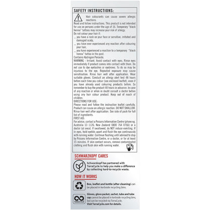 Schwarzkopf Live Colour Permanent Hair Dye Silver Storm Each