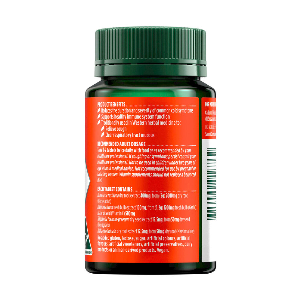 Nature's Own Triple Strength Garlic C & Horseradish - 60 pack