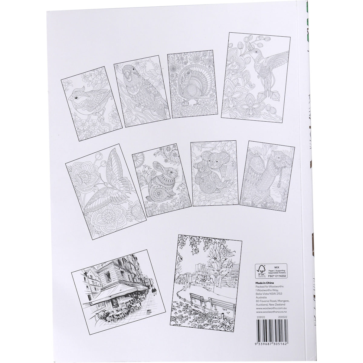 Mindful Colouring Pages Each