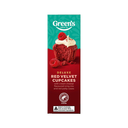 Green's Deluxe Red Velvet Cupcake Mix - 410g