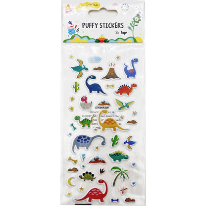 Puffy Stickers Assorted Each