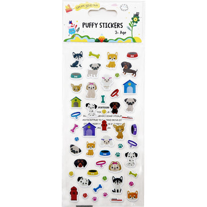 Puffy Stickers Assorted Each