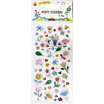Puffy Stickers Assorted Each