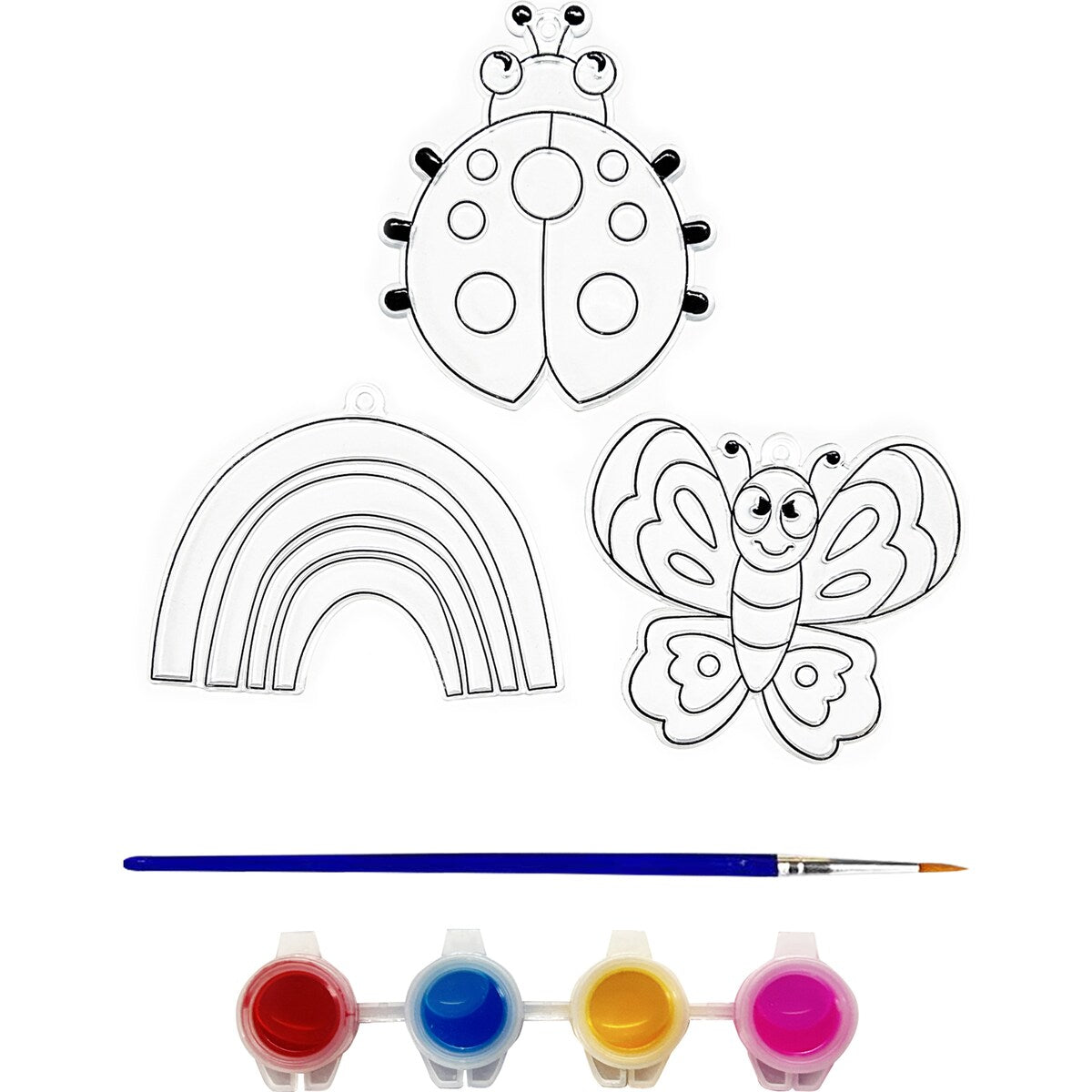 Create Your Own Suncatcher 3 Pack Assorted Each
