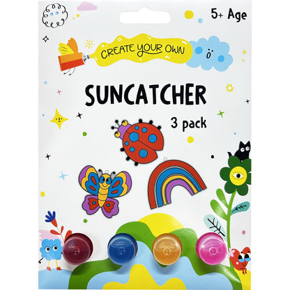 Create Your Own Suncatcher 3 Pack Assorted Each