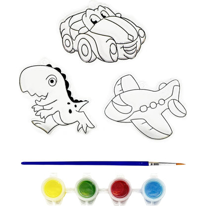 Create Your Own Suncatcher 3 Pack Assorted Each