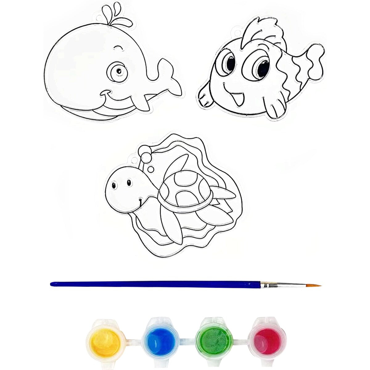 Create Your Own Suncatcher 3 Pack Assorted Each