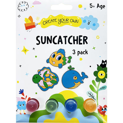 Create Your Own Suncatcher 3 Pack Assorted Each