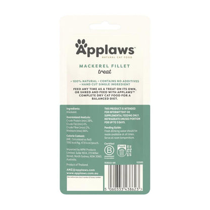 Applaws Whole Mackarel Loin Cat Treats - 30g