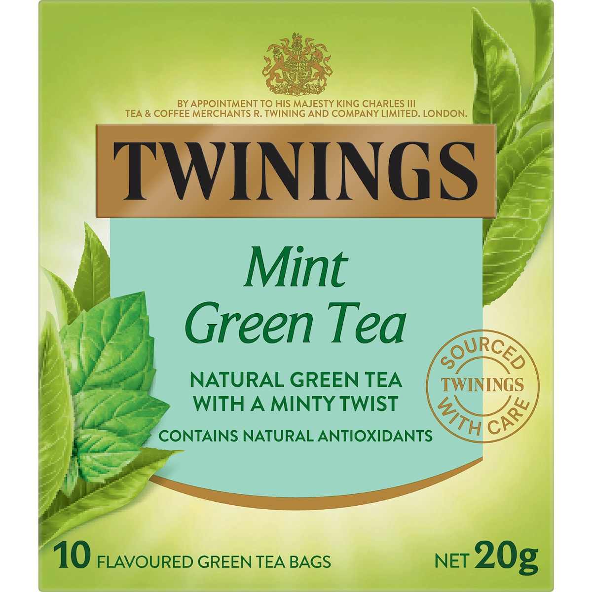 Twinings Mint Green Tea Bags 10 Pack